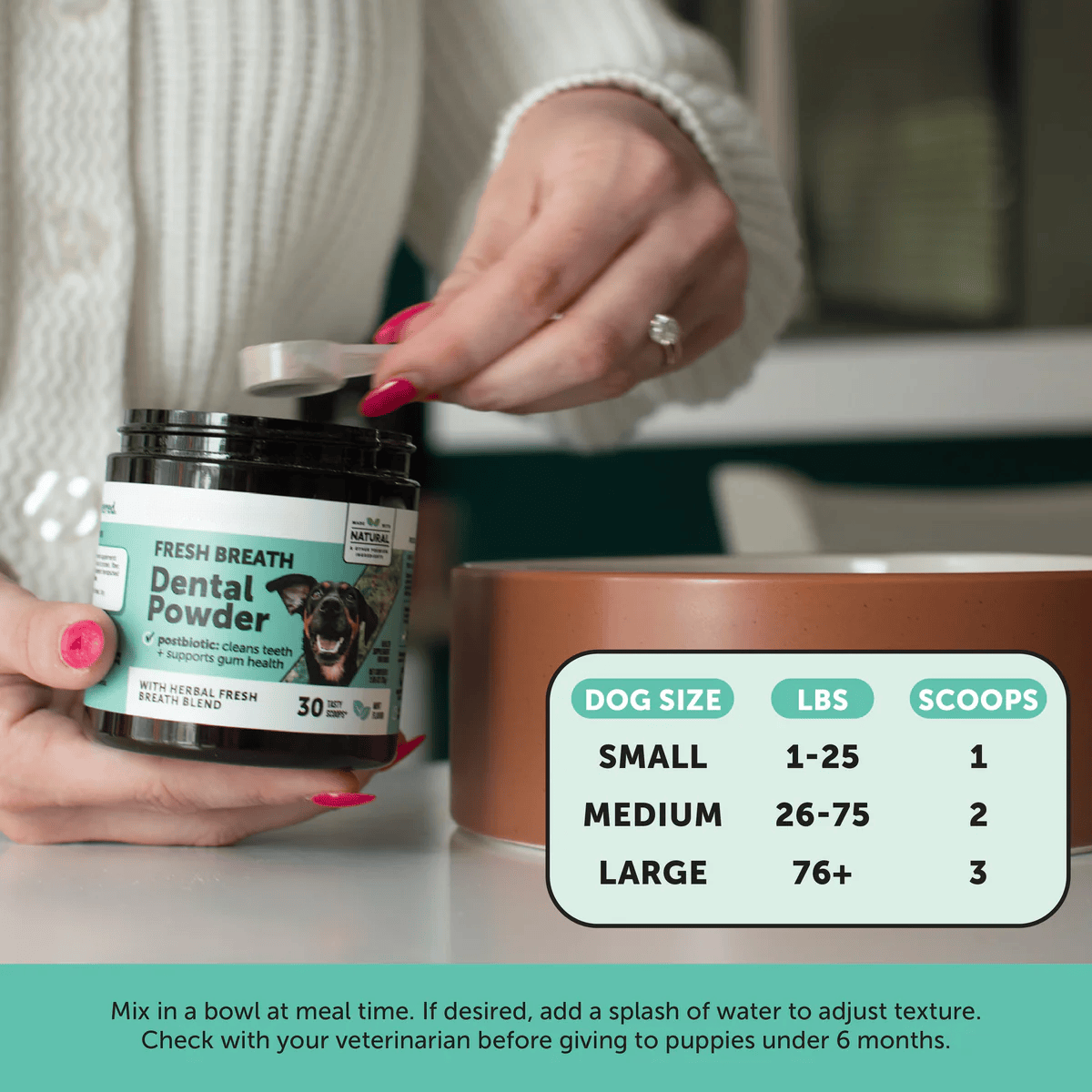 Kivelle Dental Powder For Dogs