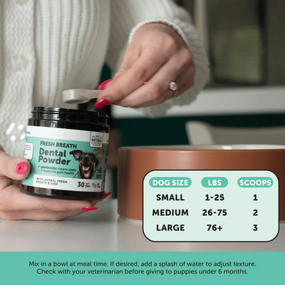 Kivelle Dental Powder For Dogs